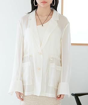 Amazon | [ビス] ジャケット ウエストドロストシアージャケット